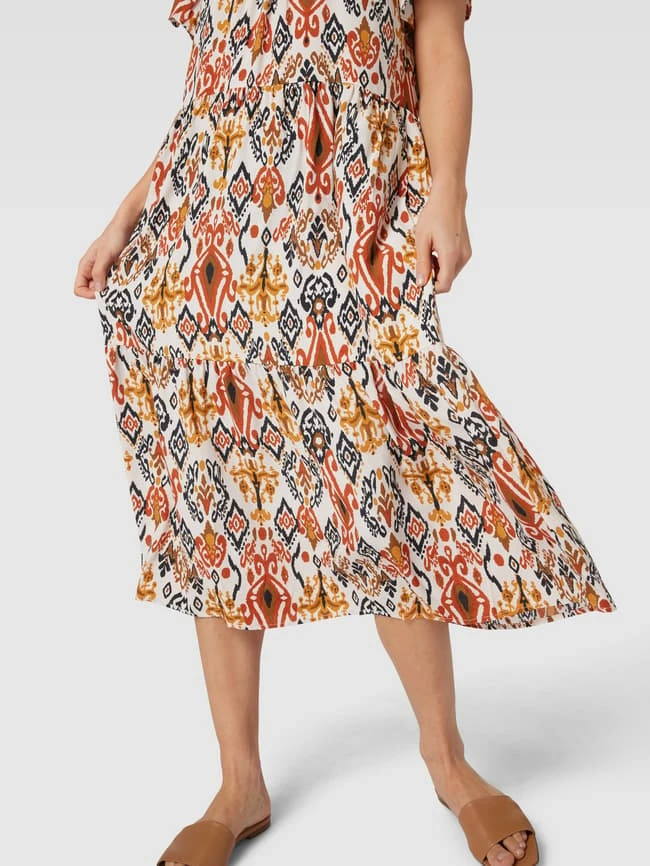 SMASHED LEMON Kleid Mit Volantärmeln - Offwhite 5 SMASHED LEMON Kleid Mit Volantärmeln - Offwhite – Bild 3