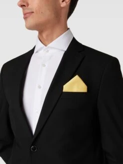 Willen Einstecktuch Mit Allover-Muster - Gelb