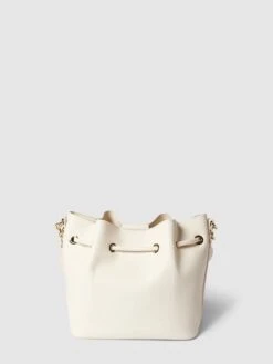 VALENTINO BAGS Bucket Bag Mit Label-Details Modell 'SEYCHELLES' - Offwhite -Guesi Bekleidung Geschaft 9l438kqm995k8li7agokqgq59ha3ckph6t2j0j2i6gqk6c2495942jho7164md9ma12keiam9t93gjah6p3mac1k6go30p9mcgpm2c1k70sj0ohi75gjgpho68pj4chn64s64co