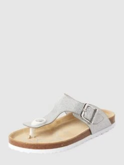 Tom Tailor Zehentrenner Mit Dornschließe - Silber