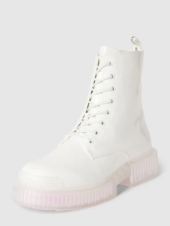 ARMANI EXCHANGE Schnürboots In Leder-Optik - Weiß 4 ARMANI EXCHANGE Schnürboots In Leder-Optik - Weiß – Bild 2