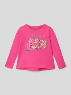 Name It Longsleeve Mit Motiv-Print Modell 'VIOLET' - Pink