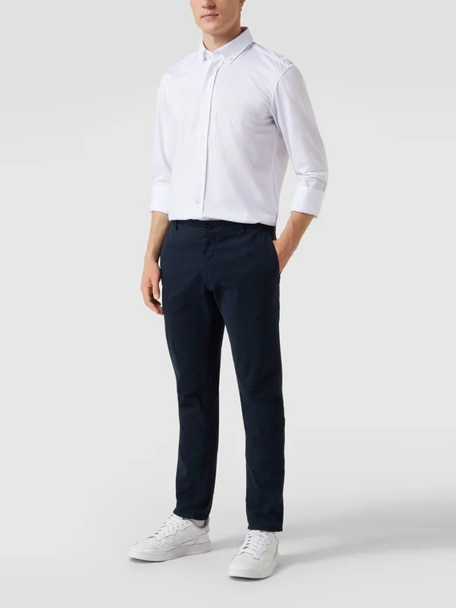 BOSS Regular Fit Business-Hemd Aus Baumwoll-Mix - Weiß 3 BOSS Regular Fit Business-Hemd Aus Baumwoll-Mix - Weiß