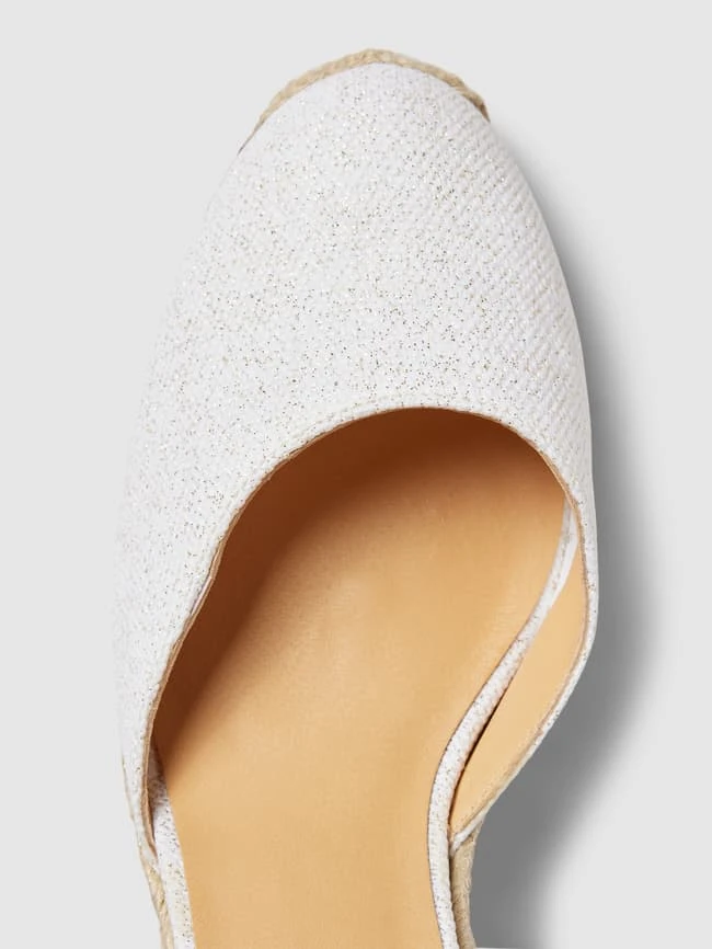 Castañer Wedges Mit Effektgarn Modell 'CARINA' - Weiß 7 Castañer Wedges Mit Effektgarn Modell 'CARINA' - Weiß – Bild 5