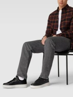 Levi’s® Acc. Sneaker Mit Label-Details Modell 'GLIDE' - Schwarz