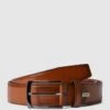 Lloyd Men's Belts Ledergürtel Mit Dornschließe Aus Metall - Cognac