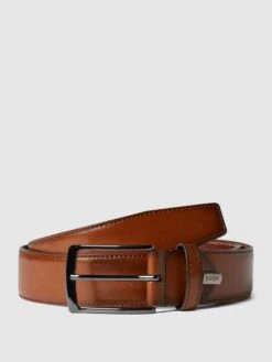 Lloyd Men's Belts Ledergürtel Mit Dornschließe Aus Metall - Cognac