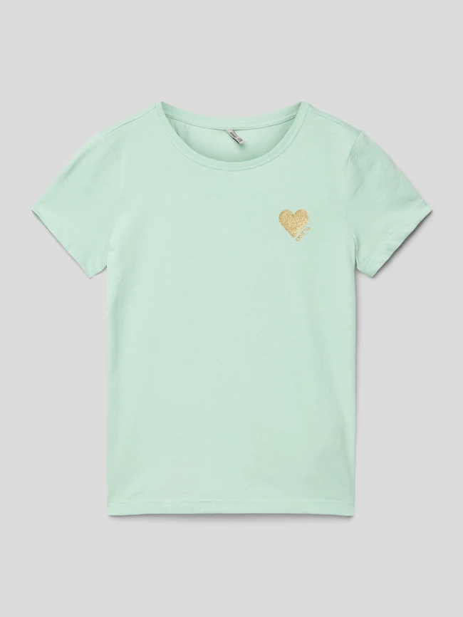 Only T-Shirt Aus Baumwolle Modell 'KOGKITA' - Mint 3 Only T-Shirt Aus Baumwolle Modell 'KOGKITA' - Mint