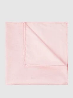 Blick Einstecktuch Aus Seide - Rosa