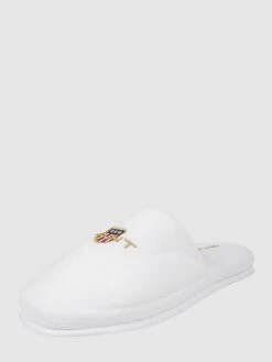 Gant Hausschuhe Aus Frottee - Weiß