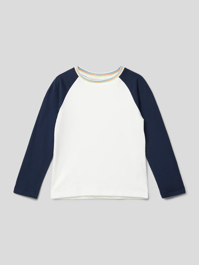 S.Oliver RED LABEL Longsleeve Mit Rundhalsausschnitt - Weiß 3 S.Oliver RED LABEL Longsleeve Mit Rundhalsausschnitt - Weiß