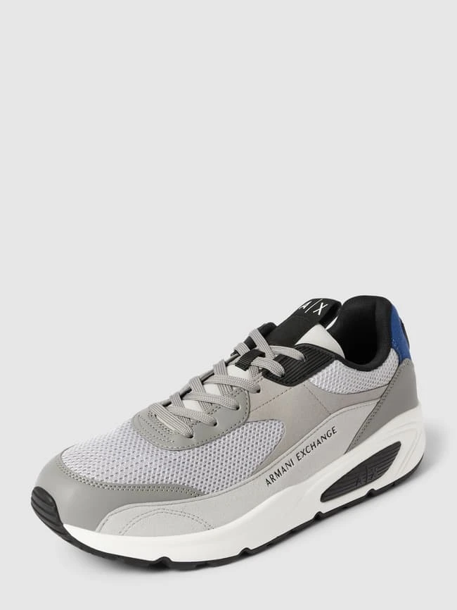 ARMANI EXCHANGE Sneaker Mit Label-Detail - Hellgrau 4 ARMANI EXCHANGE Sneaker Mit Label-Detail - Hellgrau – Bild 2