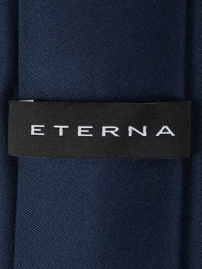 Eterna Krawatte Aus Seide (6 Cm) - Marineblau 4 Eterna Krawatte Aus Seide (6 Cm) - Marineblau – Bild 2