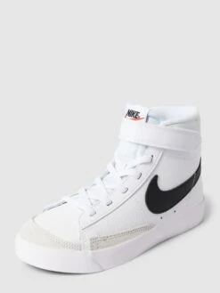 Nike High-Top-Sneaker Mit Klettverschluss Modell 'BLAZER MID 77' - Weiß