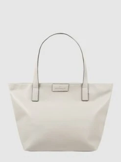 Tom Tailor Shopper Mit Reißverschluss Modell 'Miri' - Mittelgrau