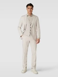 HUGO Anzug Mit 2-Knopf-Sakko Modell 'Henry/Getlin' - Beige