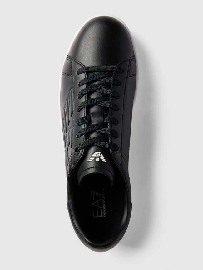 EA7 Emporio Armani Sneaker Mit Label-Details - Schwarz 7 EA7 Emporio Armani Sneaker Mit Label-Details - Schwarz – Bild 5