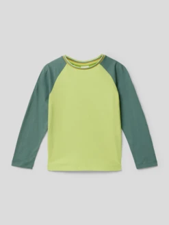 S.Oliver RED LABEL Longsleeve Mit Rundhalsausschnitt - Apfelgrün