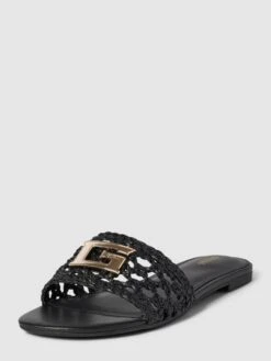 Guess Pantoletten Mit Label-Detail Modell 'TASSI' - Schwarz -Guesi Bekleidung Geschaft 9sskkcqg8krkqg9l8t0jggah69b4sgpi9gsl8khj716kkjaiakp56ci29d4k8d2c8p34mhi1a18lak1laco30p9pcco36p1lccoj4c9k6dgjgob2chhj0cpi71im6cj474s66c0