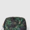 WOUF Kosmetiktasche Mit Allover-Print Modell 'Janne Big Beauty' - Schwarz