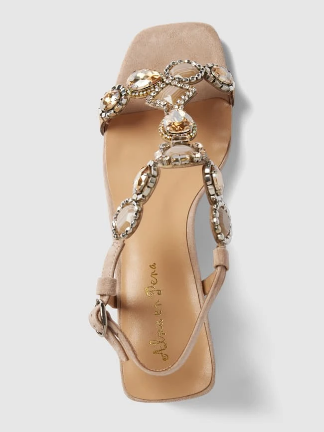 ALMA EN PENA Sandaletten Mit Ziersteinbesatz - Beige 5 ALMA EN PENA Sandaletten Mit Ziersteinbesatz - Beige – Bild 3