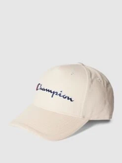 CHAMPION Cap Mit Label-Schriftzug - Beige