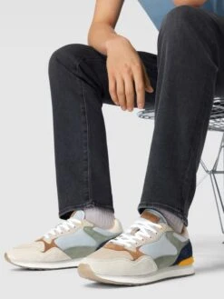 HOFF Sneaker Im Colour-Blocking-Design Modell 'MONTEVIDEO' - Hellgrau