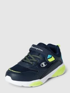 CHAMPION Sneaker Im Colour-Blocking-Design Modell 'WAVE' - Marineblau