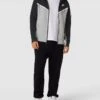 Nike Sweatjacke In Two-Tone-Machart - Silber Meliert