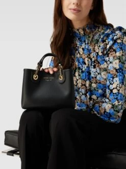 Emporio Armani Handtasche Mit Label-Details - Schwarz