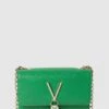 VALENTINO BAGS Umhängetasche Mit Label-Details Modell 'DIVINA' - Dunkelgrün