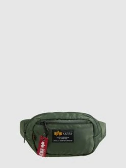 Alpha Industries Bauchtasche Mit Logo - Olivgrün