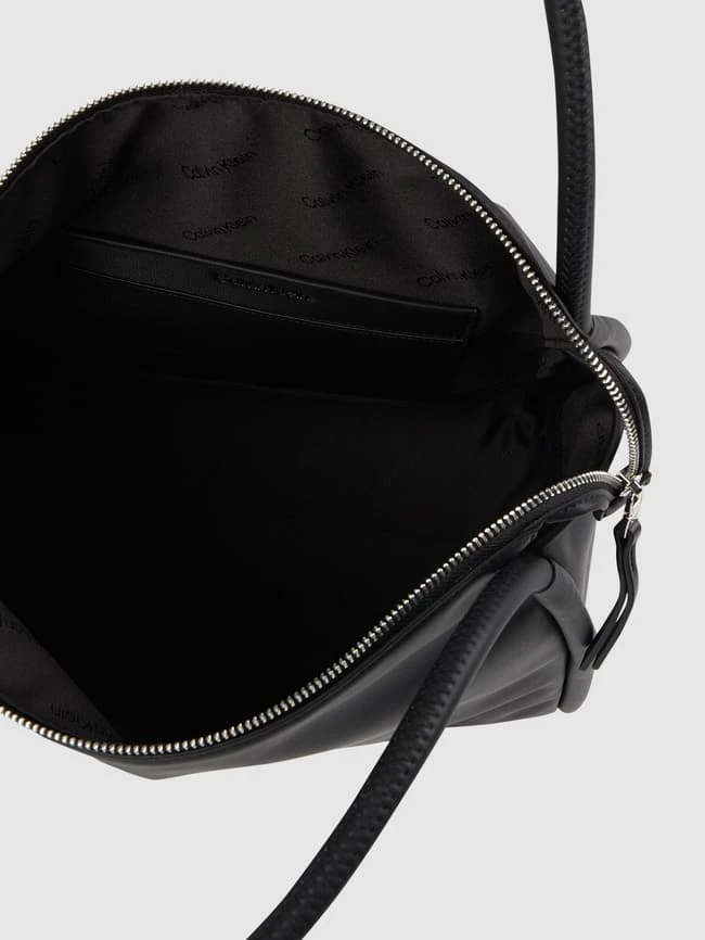 CK Calvin Klein Hobo Bag In Leder-Optik - Schwarz 7 CK Calvin Klein Hobo Bag In Leder-Optik - Schwarz – Bild 5