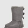 UGG Stiefel Mit Schleifen-Details Modell 'BAILEY' - Hellgrau