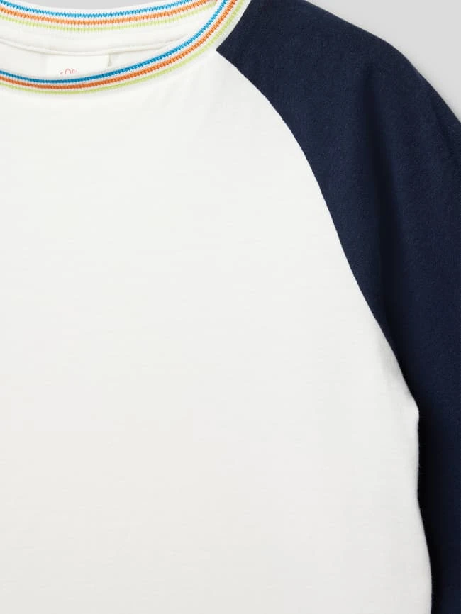 S.Oliver RED LABEL Longsleeve Mit Rundhalsausschnitt - Weiß 4 S.Oliver RED LABEL Longsleeve Mit Rundhalsausschnitt - Weiß – Bild 2