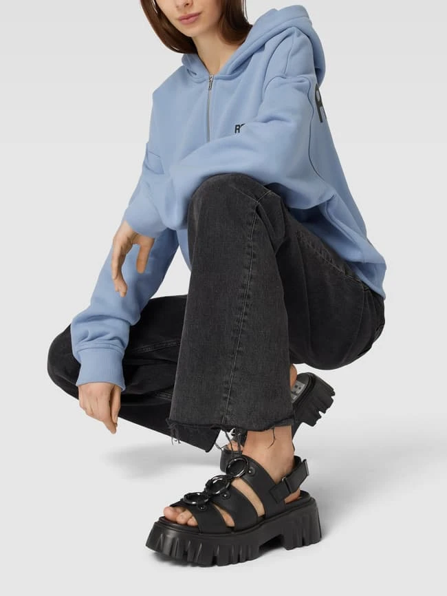 Buffalo Sandalen Mit Plateausohle - Schwarz 3 Buffalo Sandalen Mit Plateausohle - Schwarz