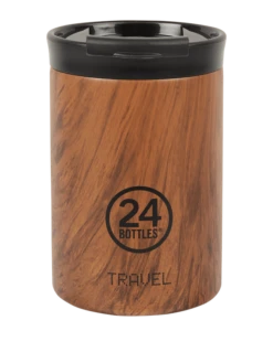 24bottles Travel Mug Aus Edelstahl - Haselnuss Braun