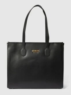 Guess Tote Bag Mit Label-Applikation Modell 'SILVANA GIRLFRIEND TOTE' - Schwarz -Guesi Bekleidung Geschaft a0sl4gpo6h5kigpl68qj4ha29gsjckiaa51l8hid8514eci96h23ila76h836da26p946jag8sokikq7a4o62d1oclj3ic1o65j3ee1k71h6ae1h68o3gcpj6gpj0opp6ph3ip0