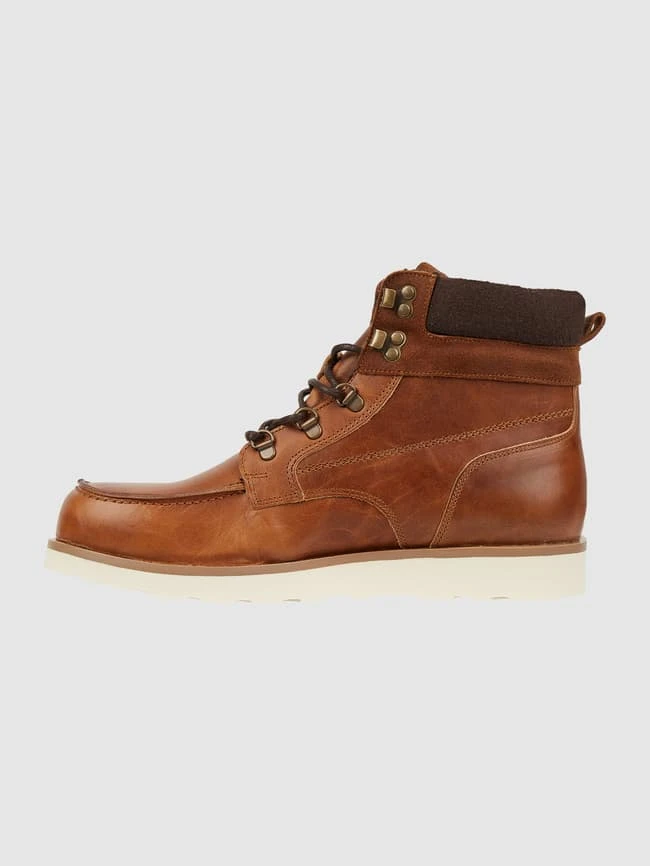 Pantofola DOro Boots Aus Leder Modell 'Bormio' - Cognac 5 Pantofola DOro Boots Aus Leder Modell 'Bormio' - Cognac – Bild 3
