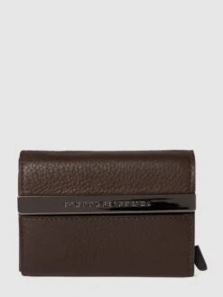 Porsche Design Kartenetui Aus Leder - Mittelbraun