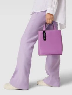 LIEBESKIND BERLIN Tote Bag Mit Verstellbarem Schulterriemen - Flieder