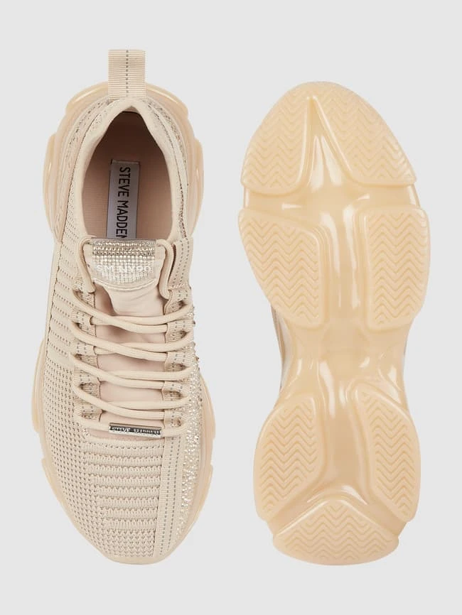 Steve Madden Sneaker In Strick-Optik Modell 'Maxilla' - Beige 6 Steve Madden Sneaker In Strick-Optik Modell 'Maxilla' - Beige – Bild 4