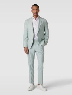 Cinque 2-Knopf-Sakko Mit Reverskragen Modell 'Data' - Hellgrün