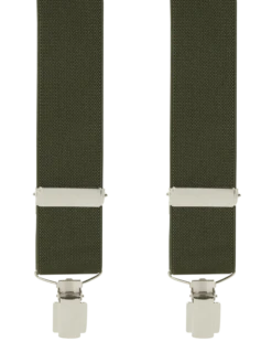 Willen Hosenträger In X-Form - Grün