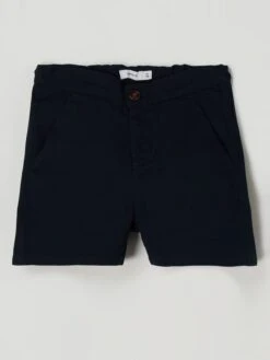 Name It Chino-Shorts Aus Baumwolle Modell 'Freddy' - Marineblau