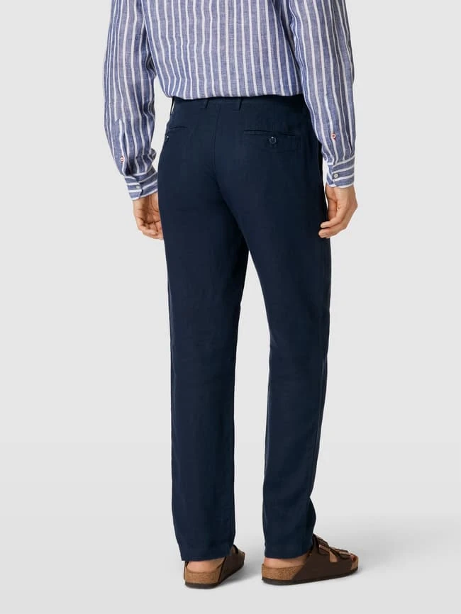 MCNEAL Regular Fit Stoffhose Mit Französischen Eingrifftaschen - Marineblau 7 MCNEAL Regular Fit Stoffhose Mit Französischen Eingrifftaschen - Marineblau – Bild 5