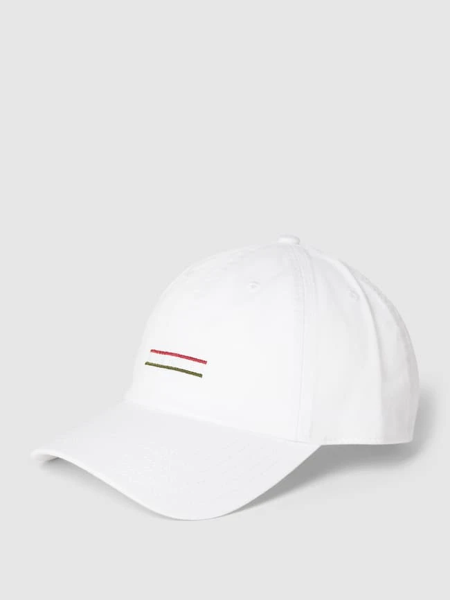 Bugatti Basecap Mit Label-Detail - Weiß 3 Bugatti Basecap Mit Label-Detail - Weiß