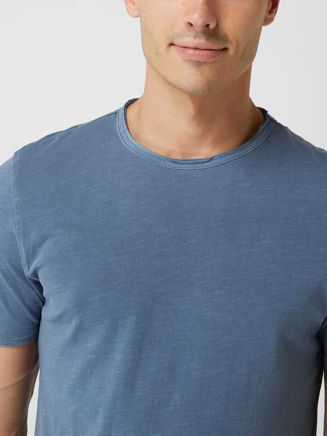 MCNEAL T-Shirt Aus Slub Jersey - Rauchblau 5 MCNEAL T-Shirt Aus Slub Jersey - Rauchblau – Bild 3