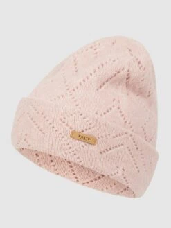 Barts Mütze Mit Woll-Anteil Modell 'Bridgey' - Altrosa