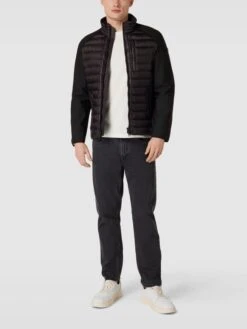 Wellensteyn Steppjacke Mit Stehkragen - Schwarz